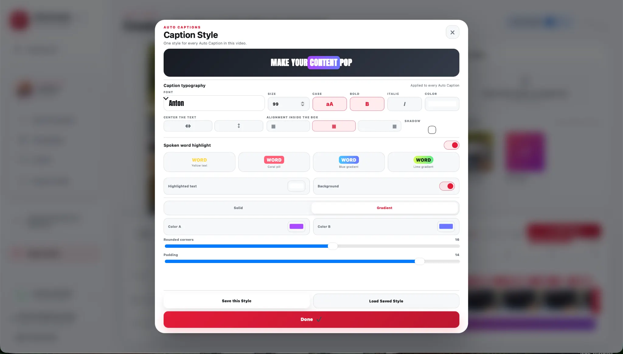 App screenshot 2